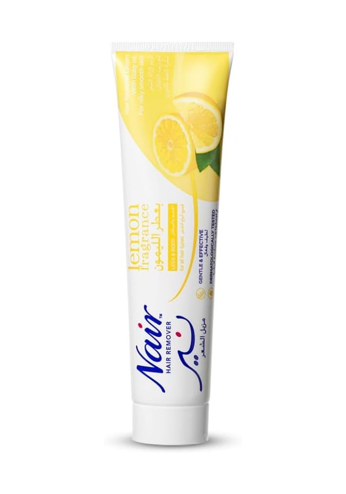 Nair Tube Hair Remover Cream Lemon Fragrance, 110g - Image 1